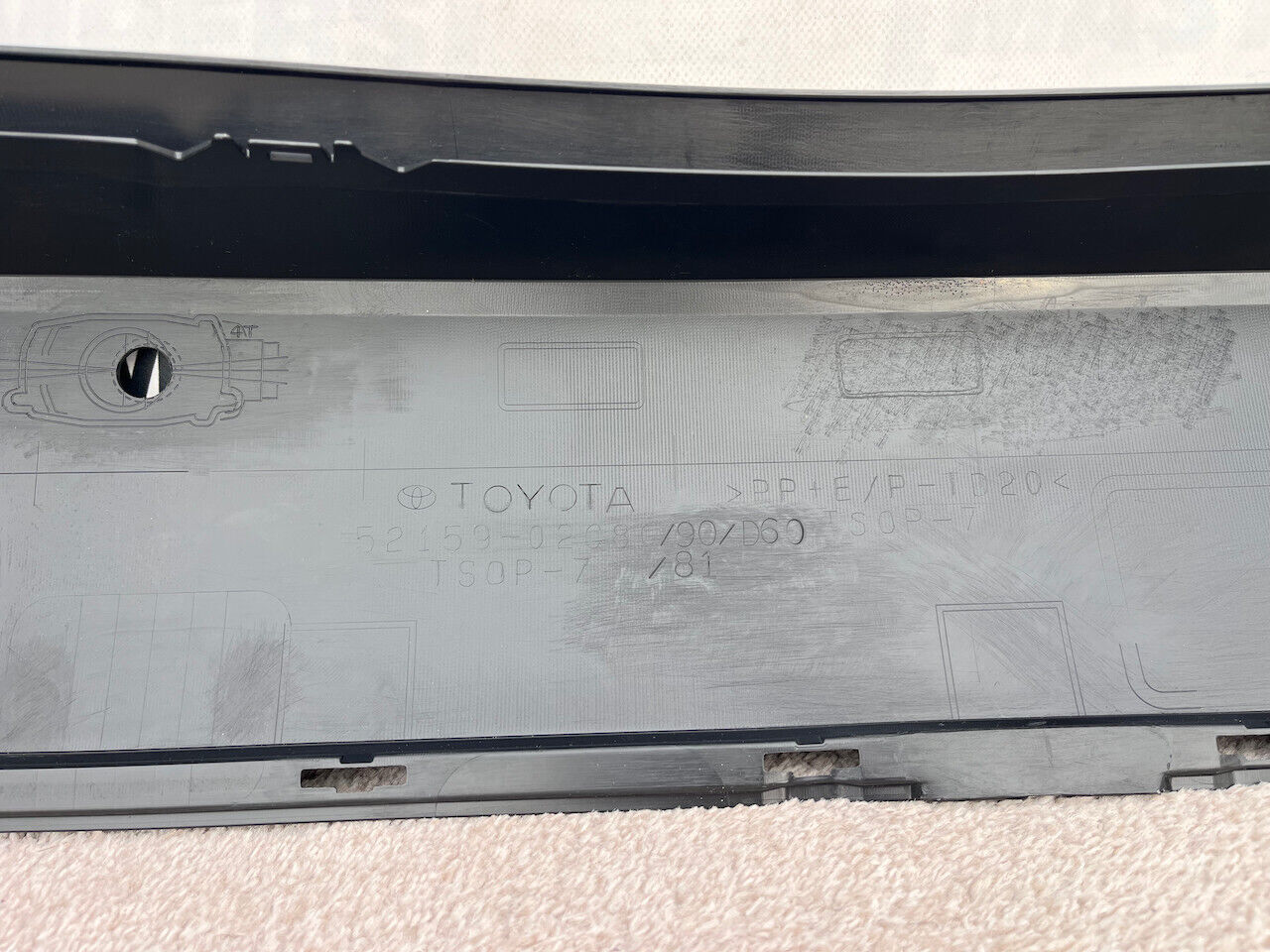 Toyota Corolla Hybrid Vvt Touring Estate Only 2019-2023 Rear Bumper 6 Pdc [t478]