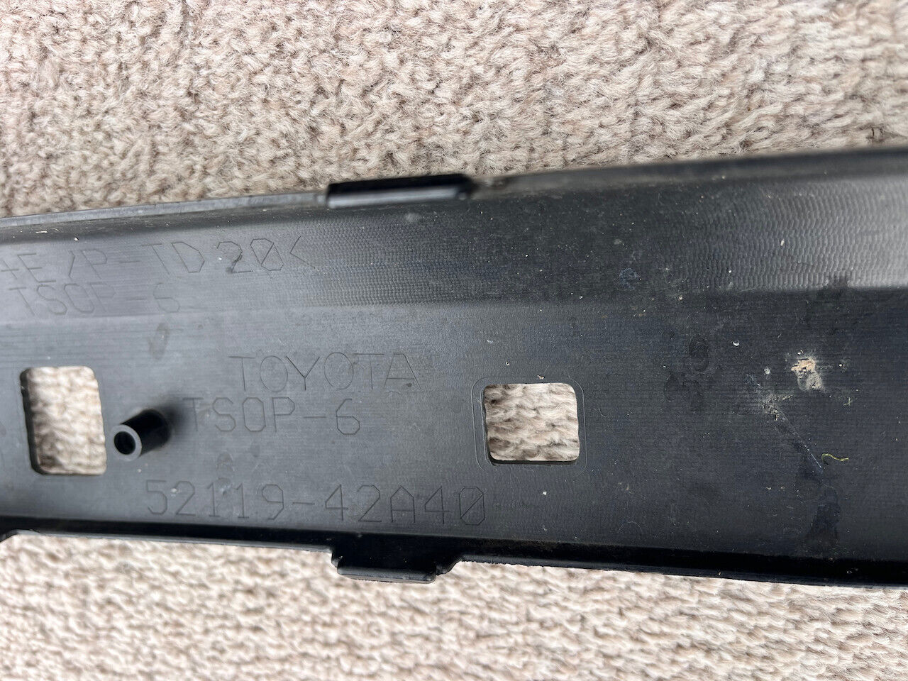 Toyota Rav4 Face Lifting Mk4 2015-2018 Front Bumper 4 Pdc +jets Genuine [t474]