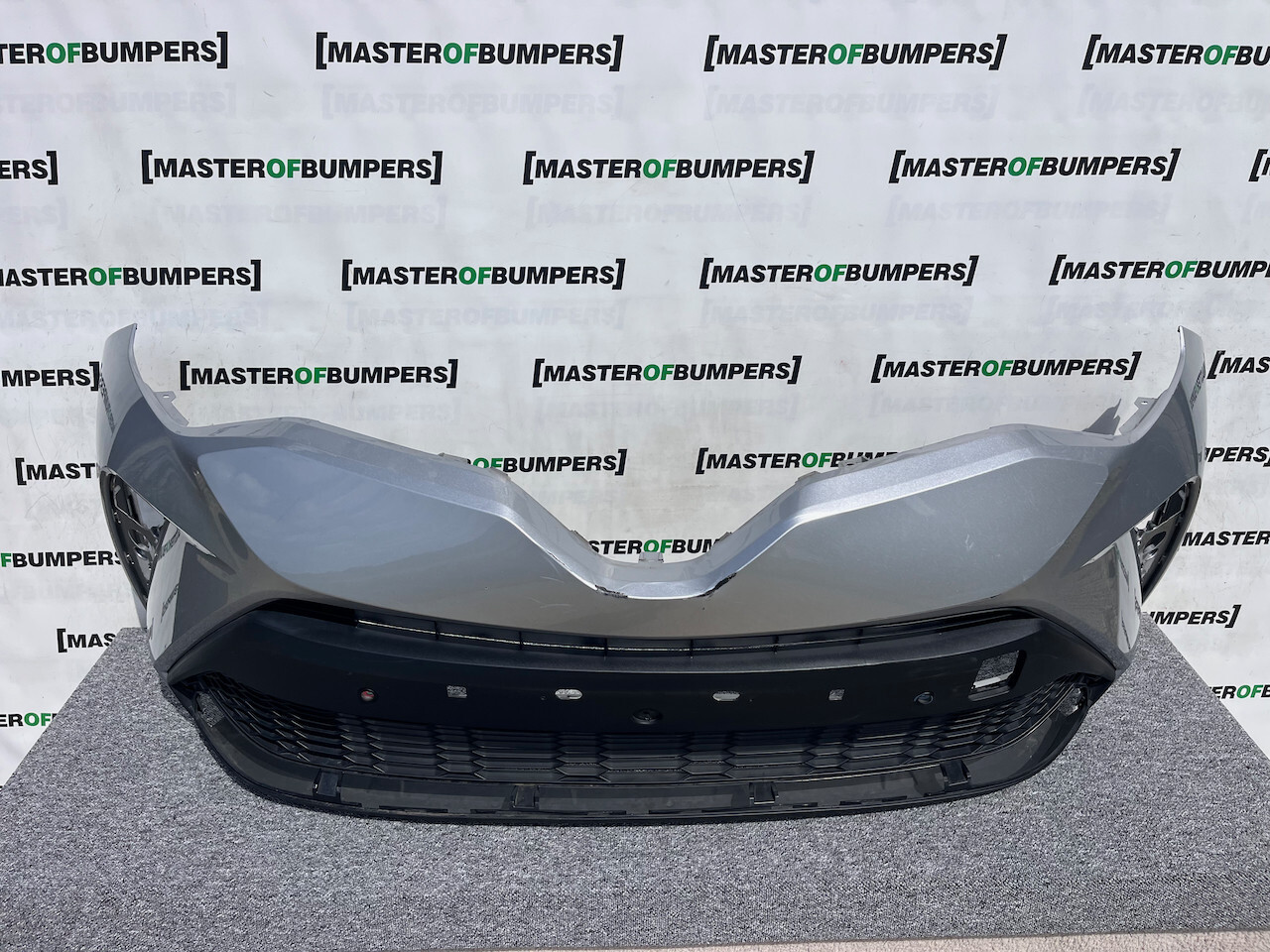 Toyota C-hr Chr Mk1 Lift 2021-2023 Front Bumper 6 Pdc Genuine [t505]