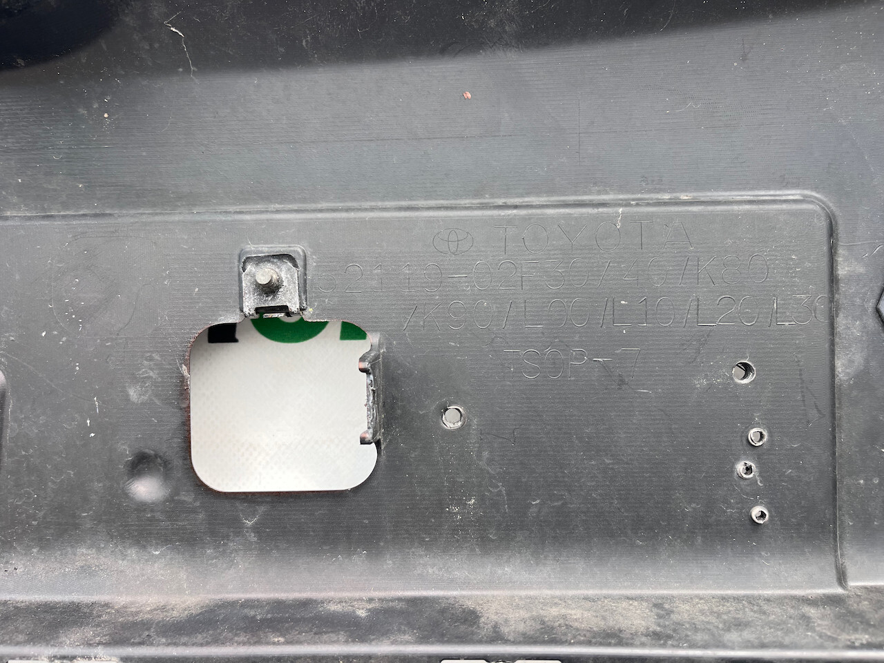 Toyota Corolla E16 E17 Face Lift 2016-2018 Front Bumper 6 Pdc Genuine [t510]