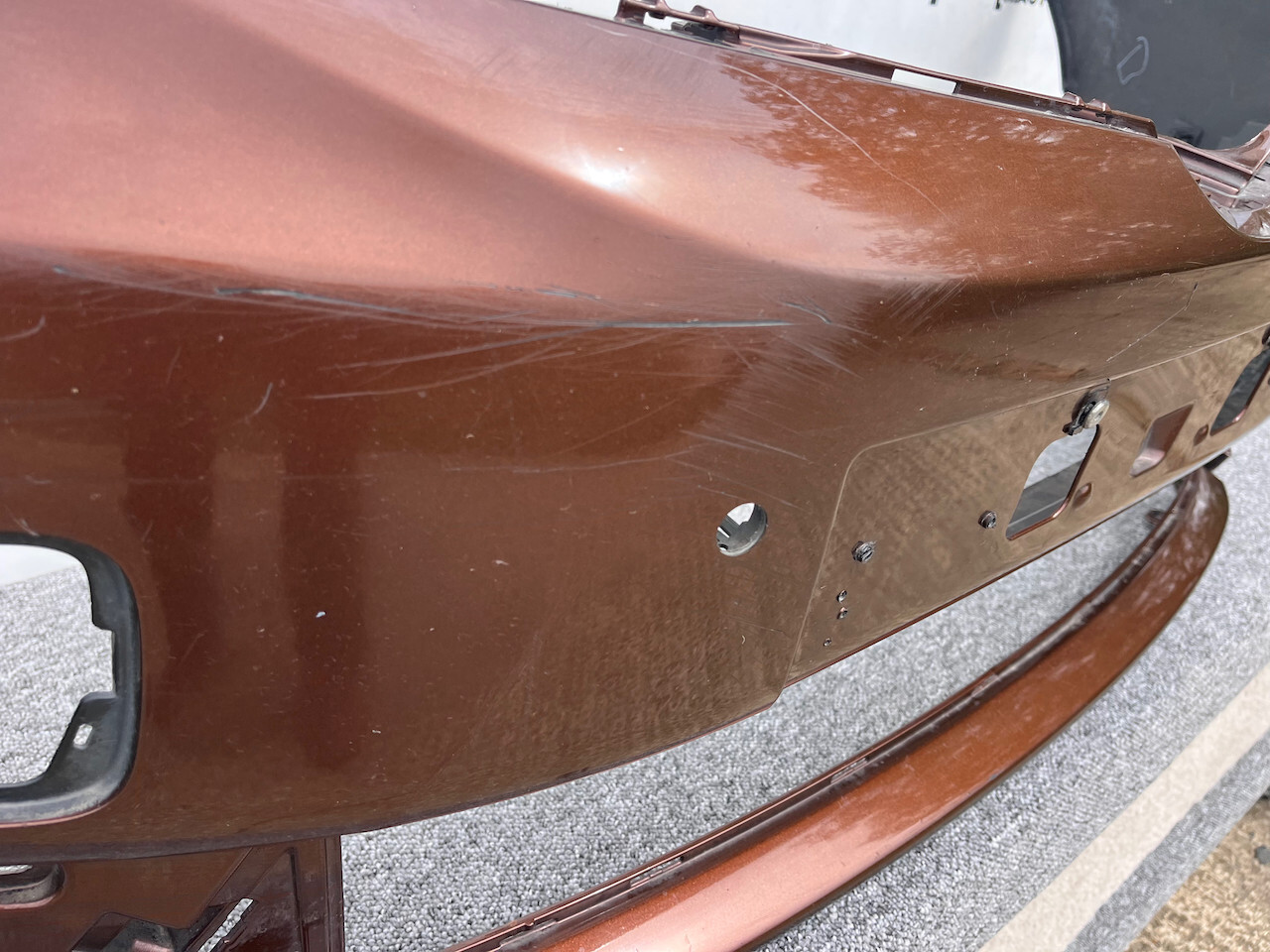 Toyota Corolla E16 E17 Face Lift 2016-2018 Front Bumper 6 Pdc Genuine [t510]