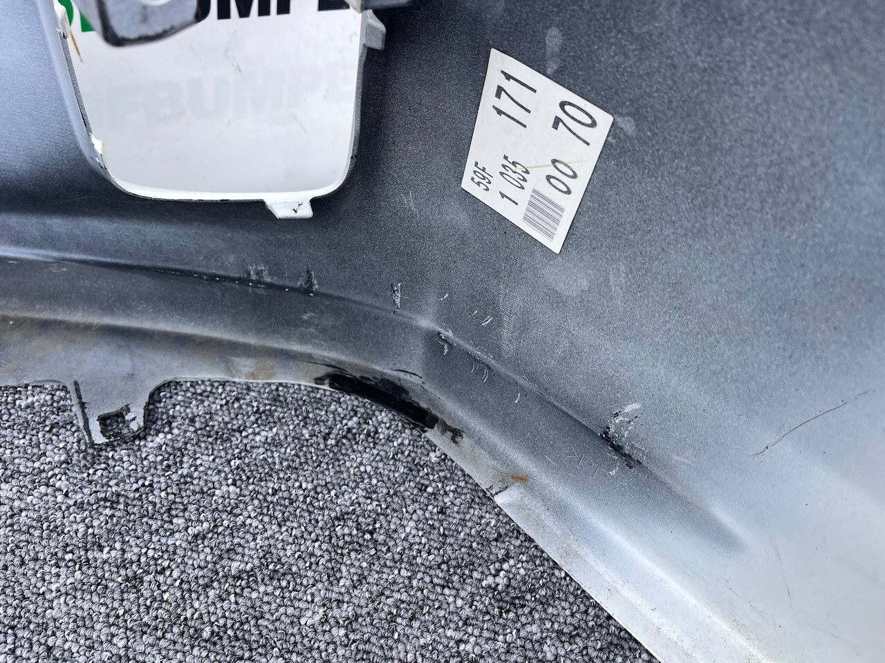 Toyota Prius Mk3 Hatchback 2009-2012 Front Bumper Side Pdc +jets Genuine [t517]