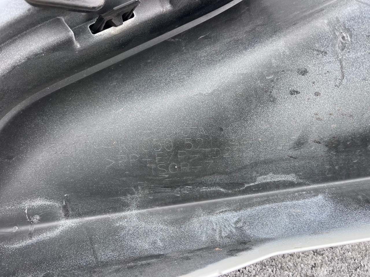 Toyota Yaris Hybrid Dynamic Mk4 5 Door Xp210 2020-on Front Bumper Genuine [t537]