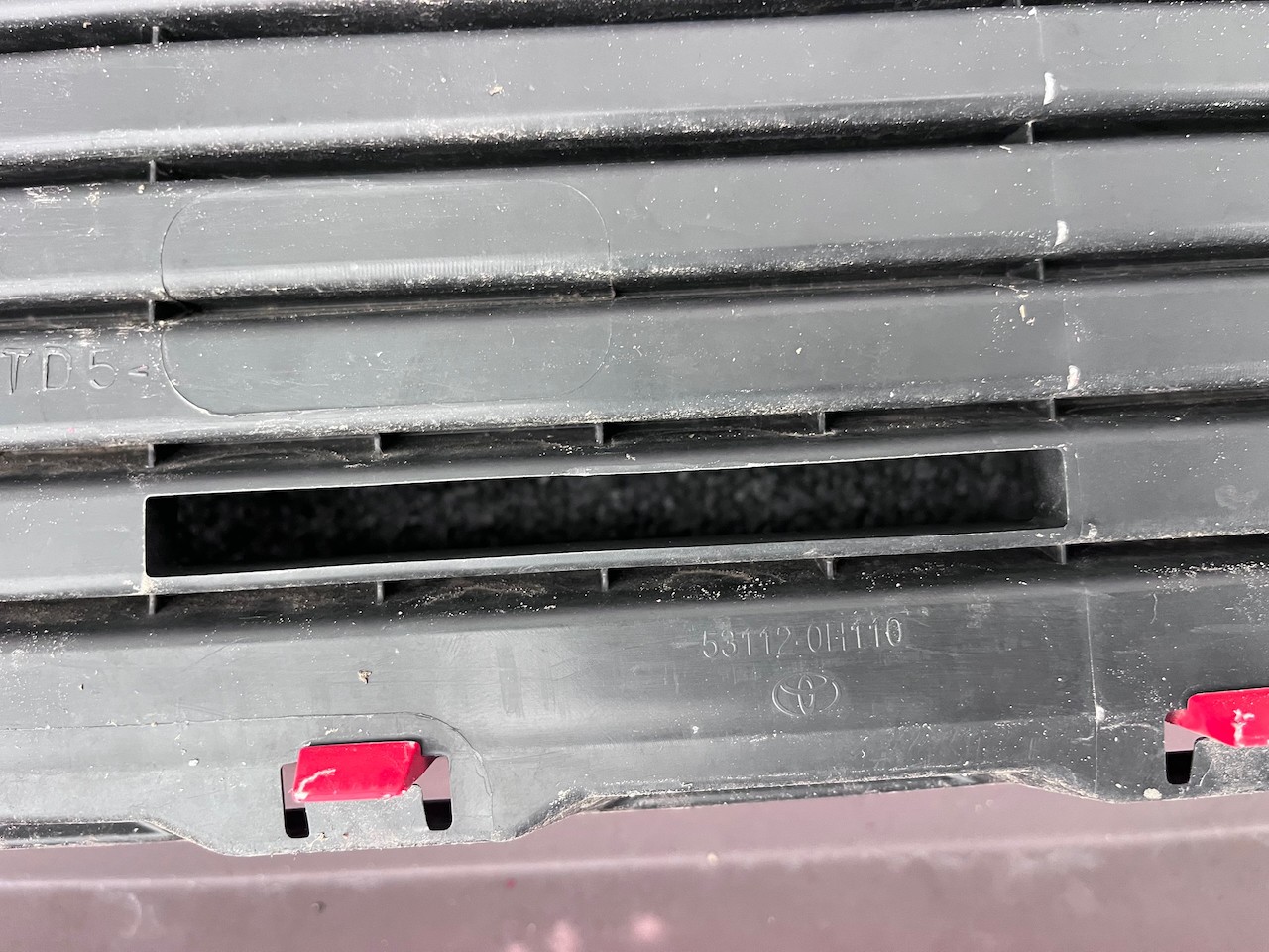 Toyota Aygo Style Trend Hatchback 2014-2017 Front Bumper Genuine [t555]