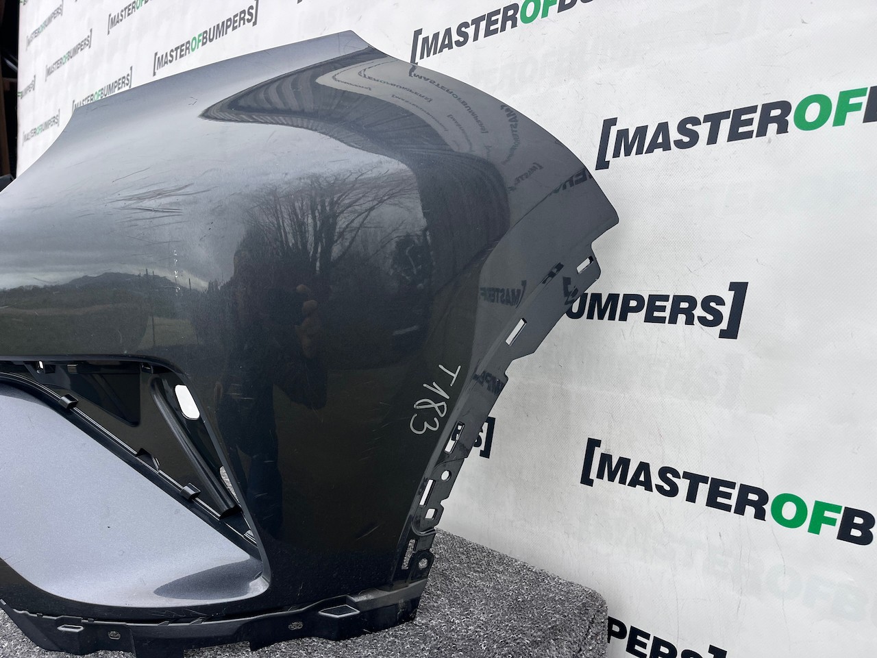 Toyota C-hr Chr 2016-2020 Rear Bumper Grey 4 Pdc Genuine [t183]