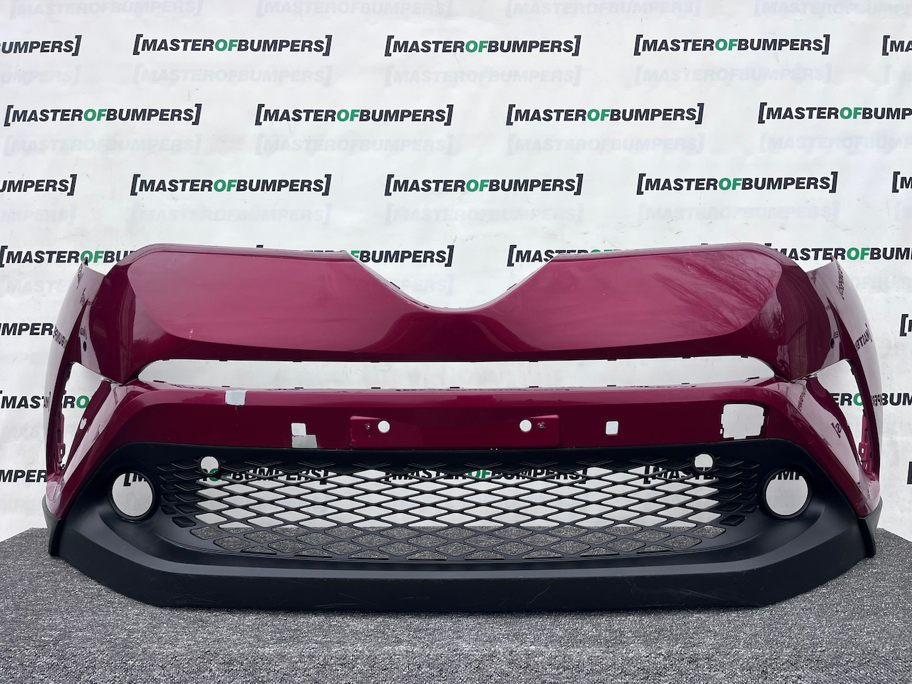 Toyota C-hr Chr Excel Dynamic 2016-2020 Front Bumper 6 Pdc Genuine [t590]