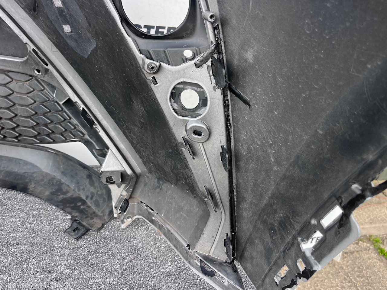 Toyota C-hr Chr Mk1 Lift 2021-2023 Front Bumper 4 Pdc Genuine [t612]