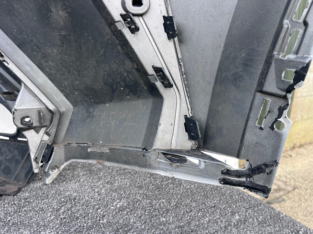 Toyota C-hr Chr Mk1 Lift 2021-2023 Front Bumper 4 Pdc Genuine [t612]