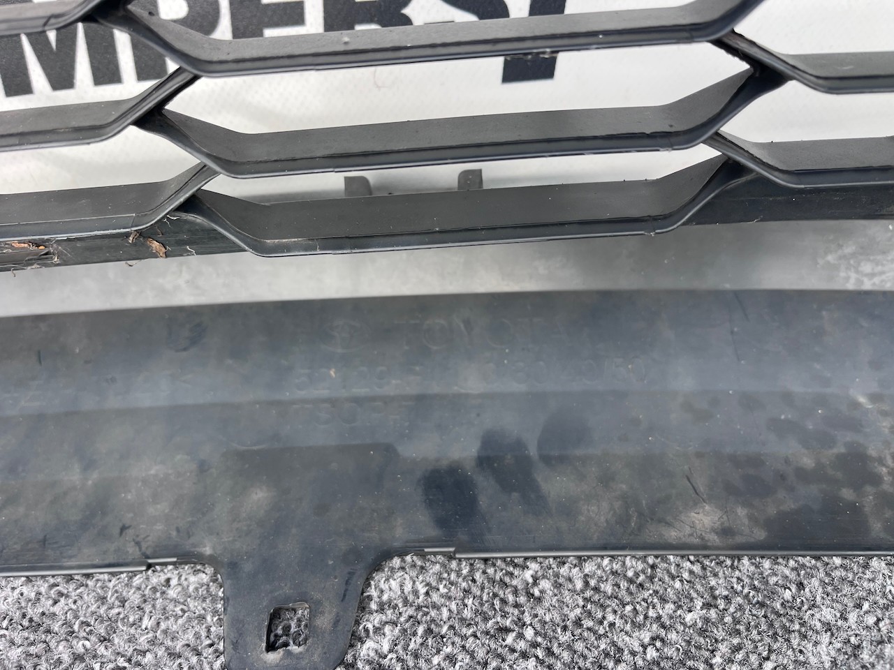 Toyota C-hr Chr Mk1 Lift 2021-2023 Front Bumper 4 Pdc Genuine [t612]