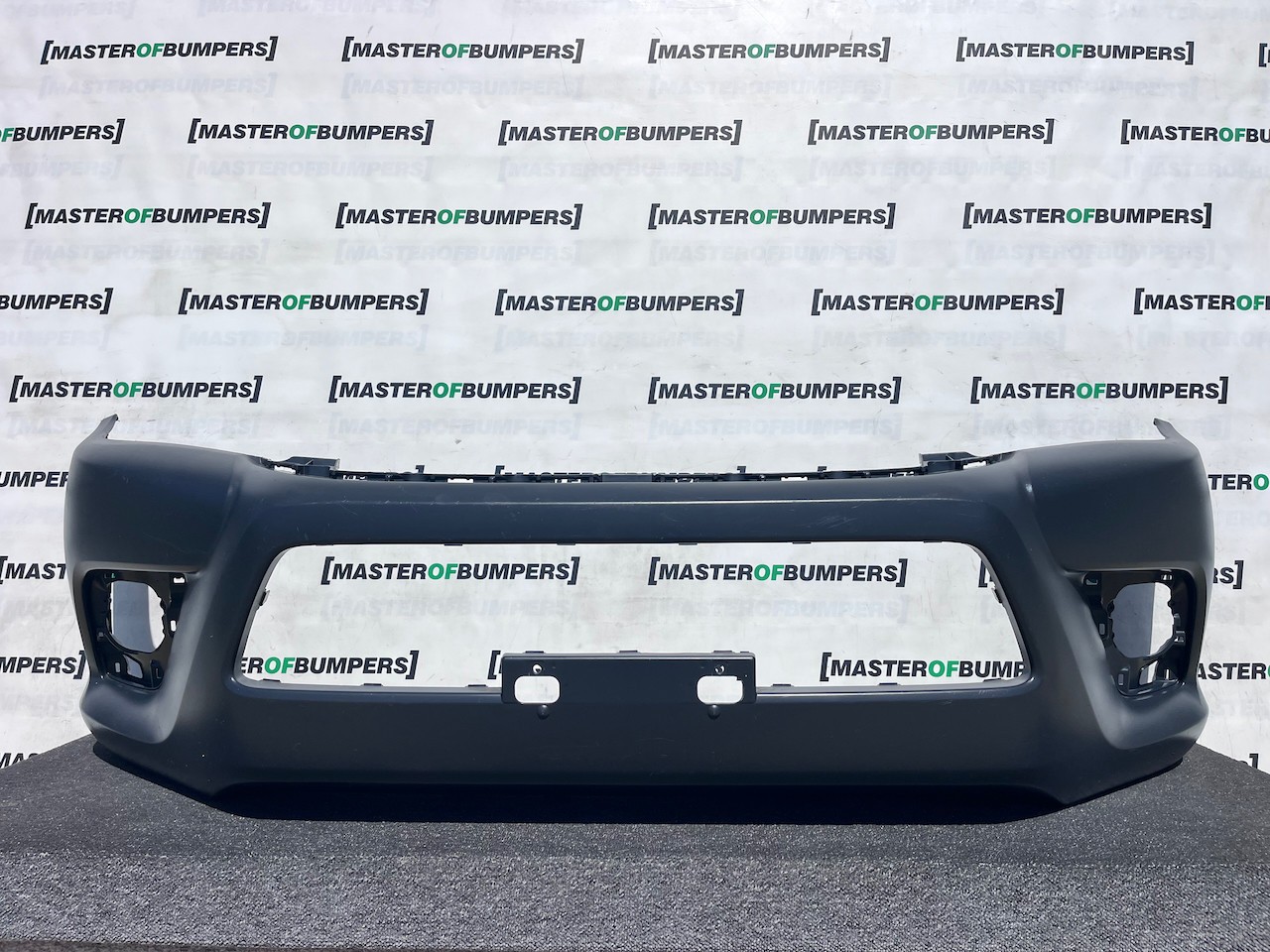 Toyota Hilux Double Cab Pickup Mk8 2016-2020 Front Bumper Texture Genuine [t642]