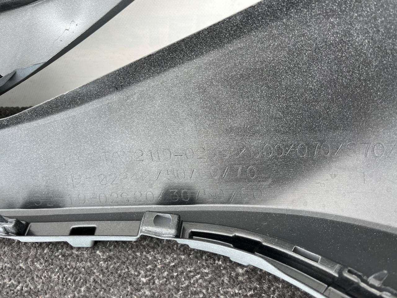 Toyota Corolla Design Hybrid Estate 2024-2026 Front Bumper 4 Pdc Genuine [t674]