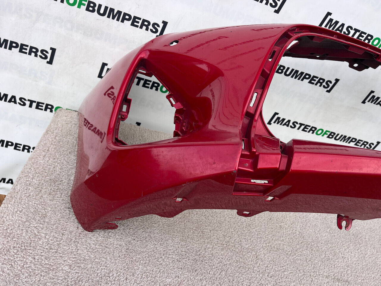 Toyota Yaris Hybrid Mk3 Hatchback 2014-2017 Front Bumper 4 Pdc Genuine [t472]