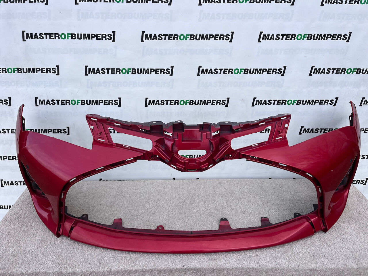 Toyota Yaris Hybrid Mk3 Hatchback 2014-2017 Front Bumper 4 Pdc Genuine [t472]