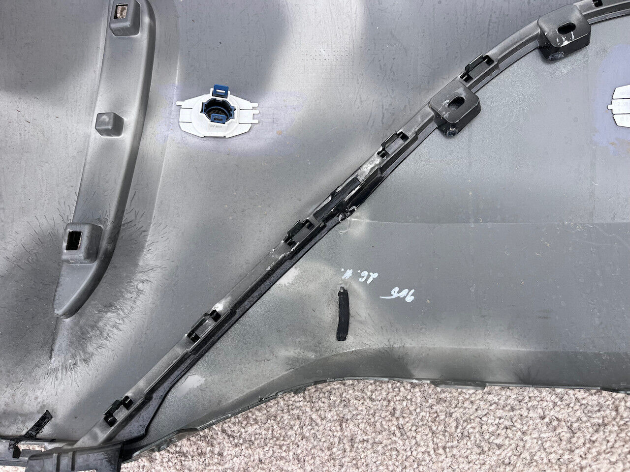 Toyota Aygo X Pure Mk2 2022-on Rear Bumper 4 Pdc Genuine [t482]