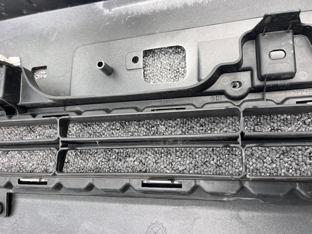 Toyota Land Cruiser Invincible 2018-2021 Front Bumper 4 Pdc +jets Genuine [t521]