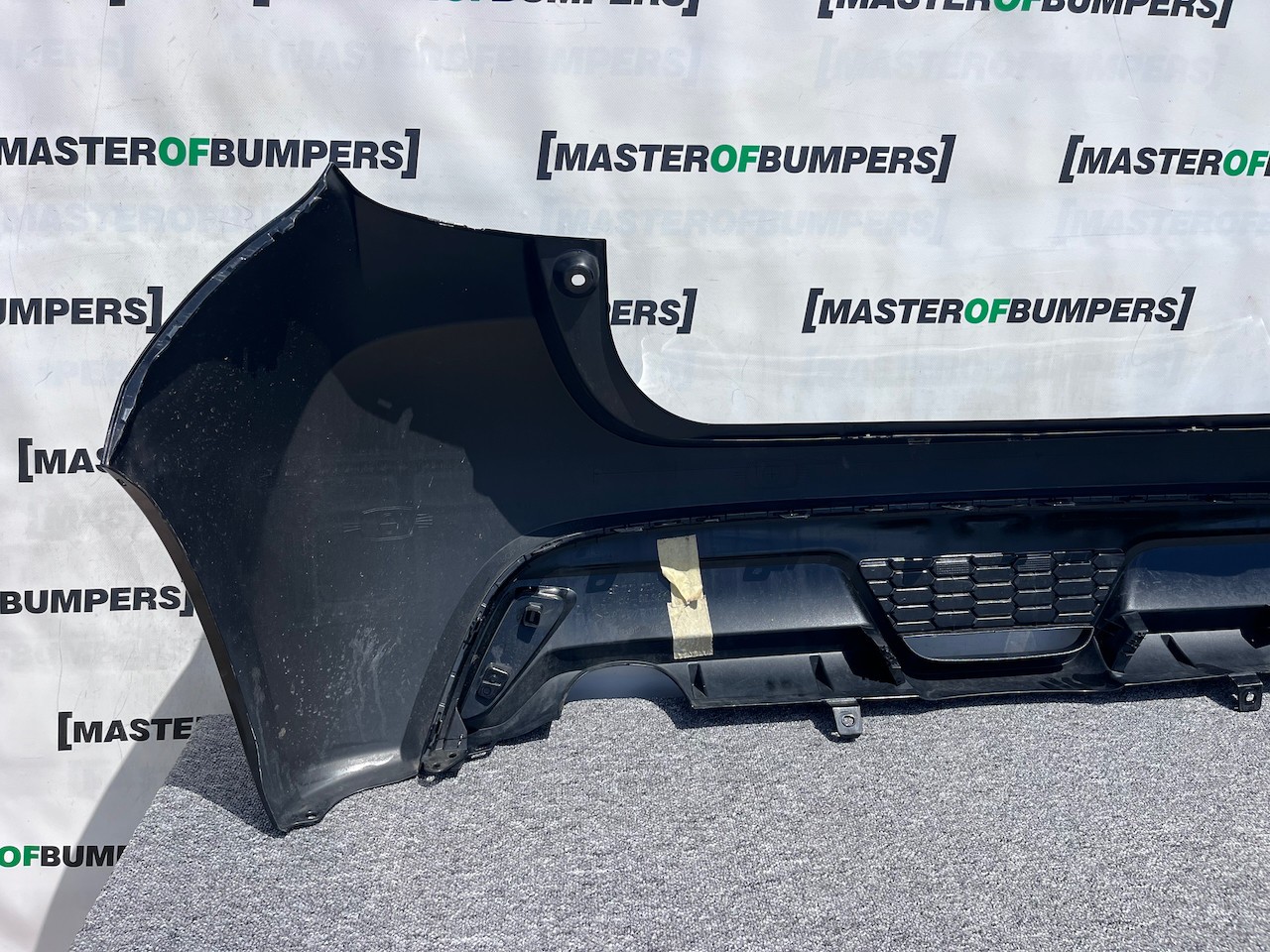 Toyota Yaris Hybrid Gr Sport Hatchback 2020-2025 Rear Bumper Genuine [t523]