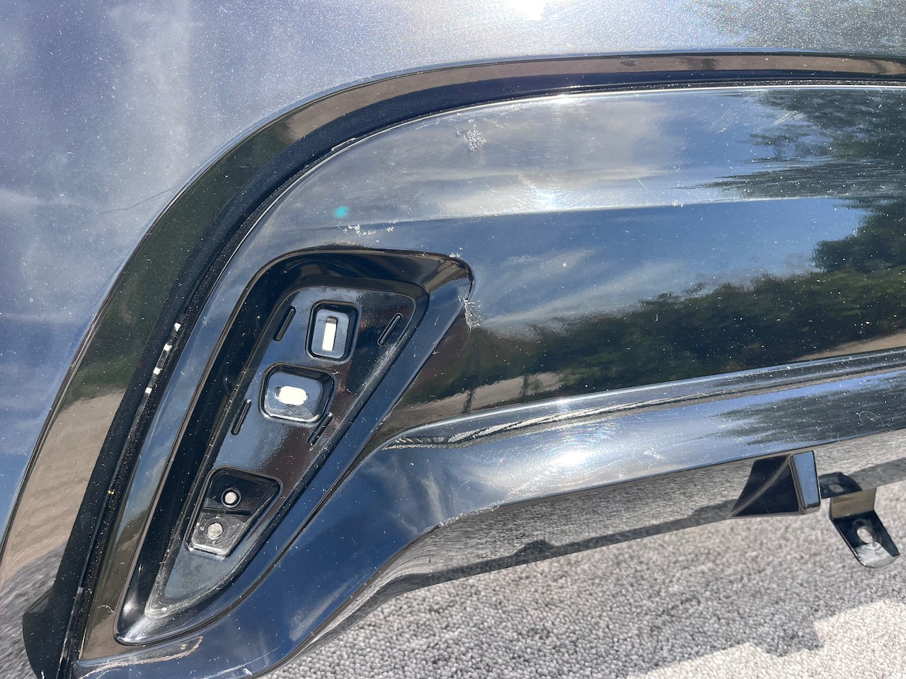 Toyota Yaris Hybrid Gr Sport Hatchback 2020-2025 Rear Bumper Genuine [t523]