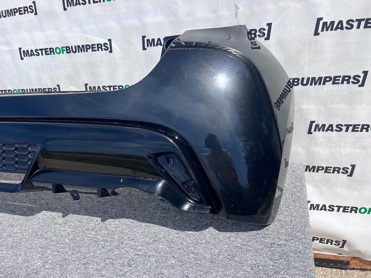 Toyota Yaris Hybrid Gr Sport Hatchback 2020-2025 Rear Bumper Genuine [t523]