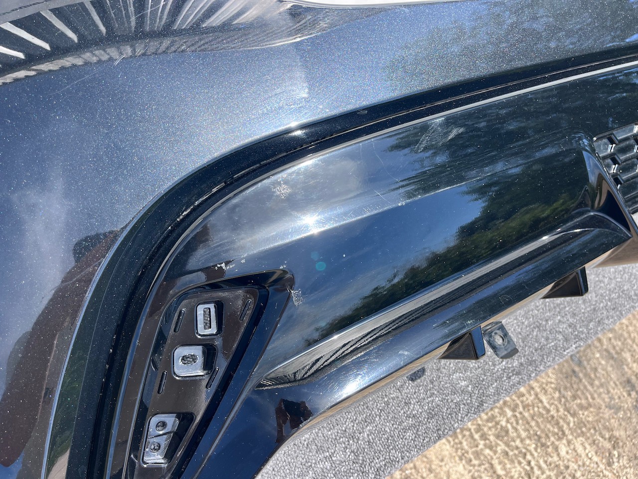 Toyota Yaris Hybrid Gr Sport Hatchback 2020-2025 Rear Bumper Genuine [t523]