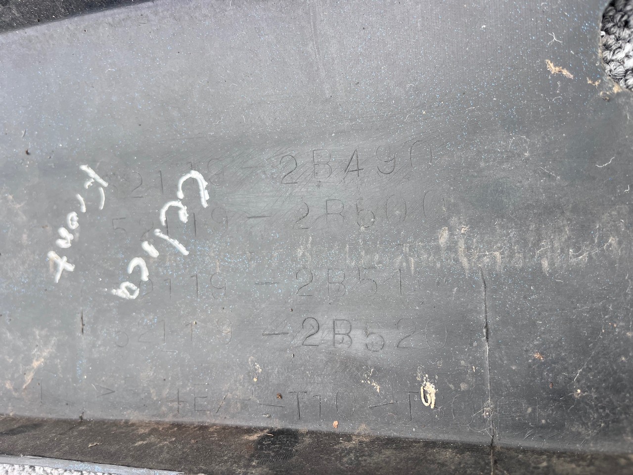 Toyota Celica Gt T-sport 2001-2006 Front Bumper No Pdc Genuine [t526]