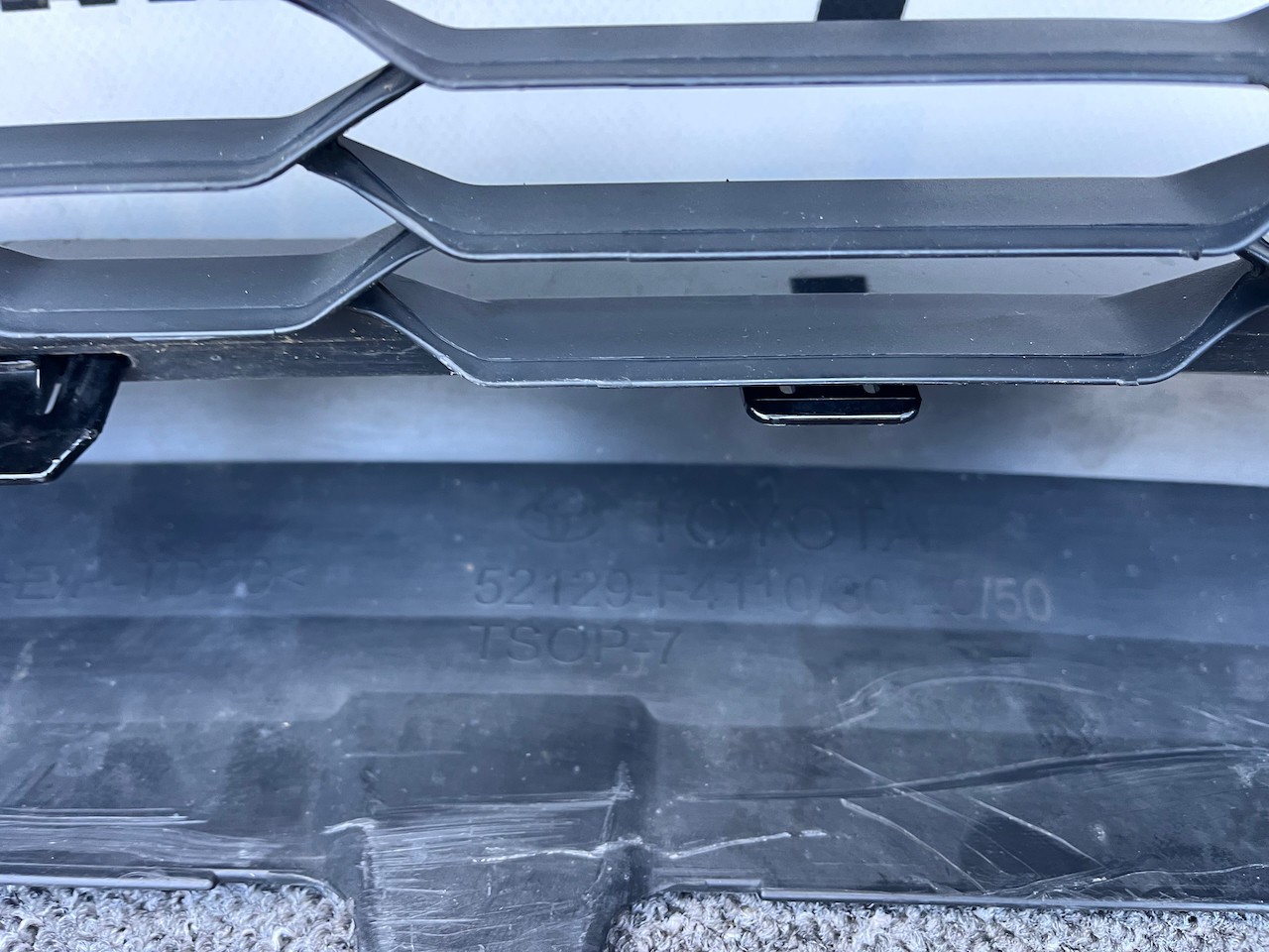 Toyota C-hr Chr Mk1 Lift 2021-2023 Front Bumper 6 Pdc Genuine [t576]