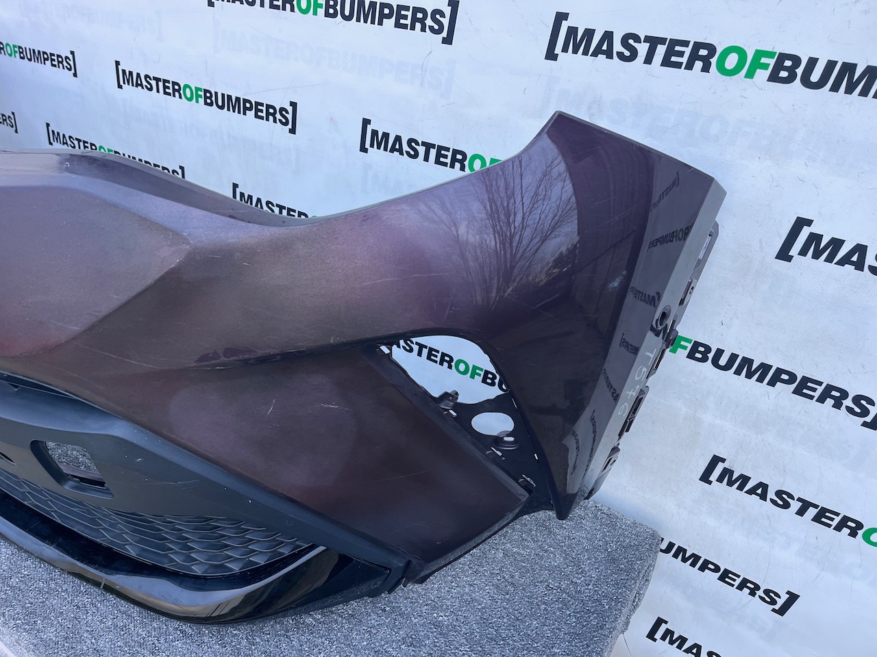 Toyota C-hr Chr Mk1 Lift 2021-2023 Front Bumper 6 Pdc Genuine [t576]