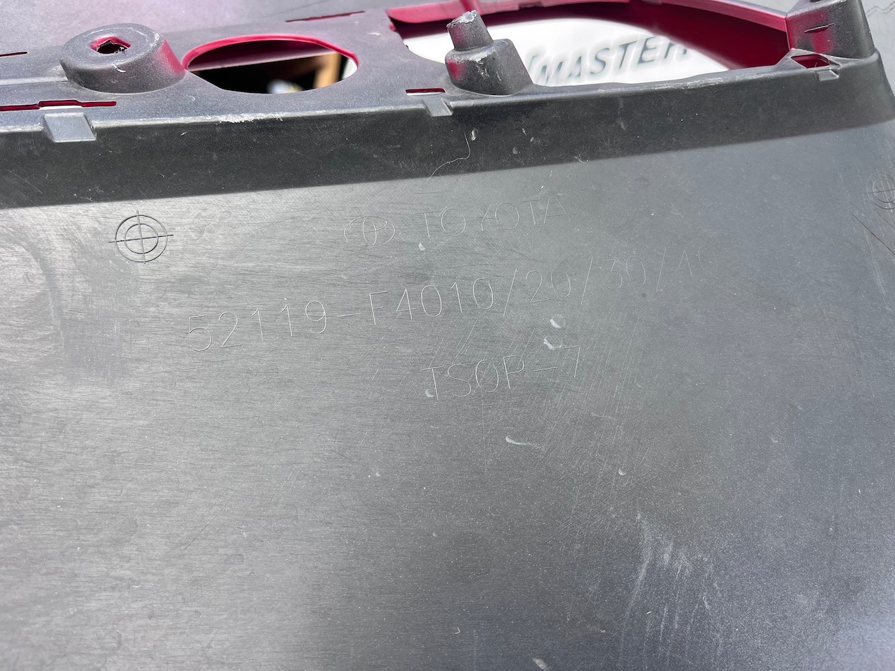 Toyota C-hr Chr Mk1 Lift 2021-2023 Front Bumper 6 Pdc Genuine [t579]