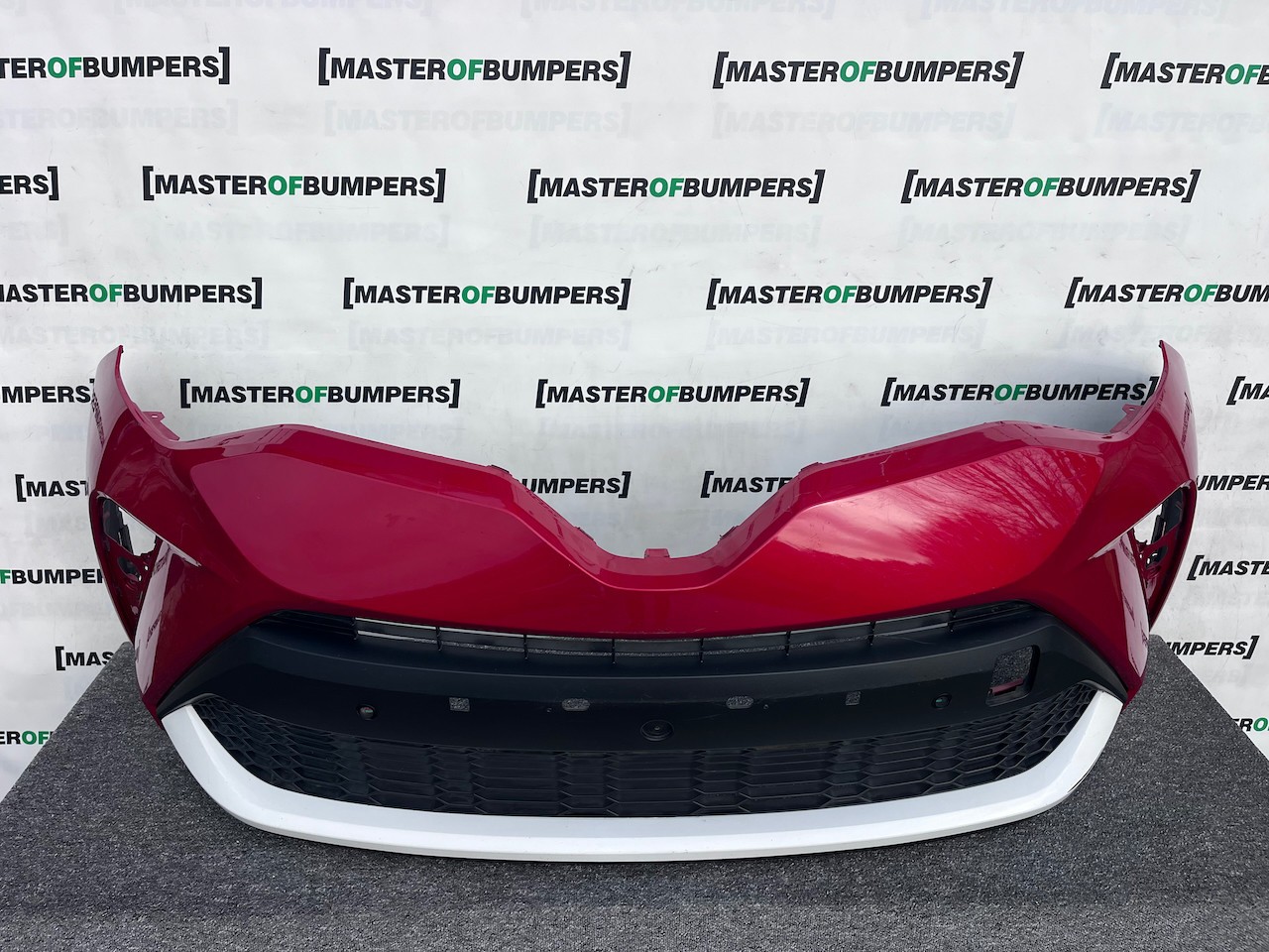 Toyota C-hr Chr Mk1 Lift 2021-2023 Front Bumper 6 Pdc Genuine [t579]