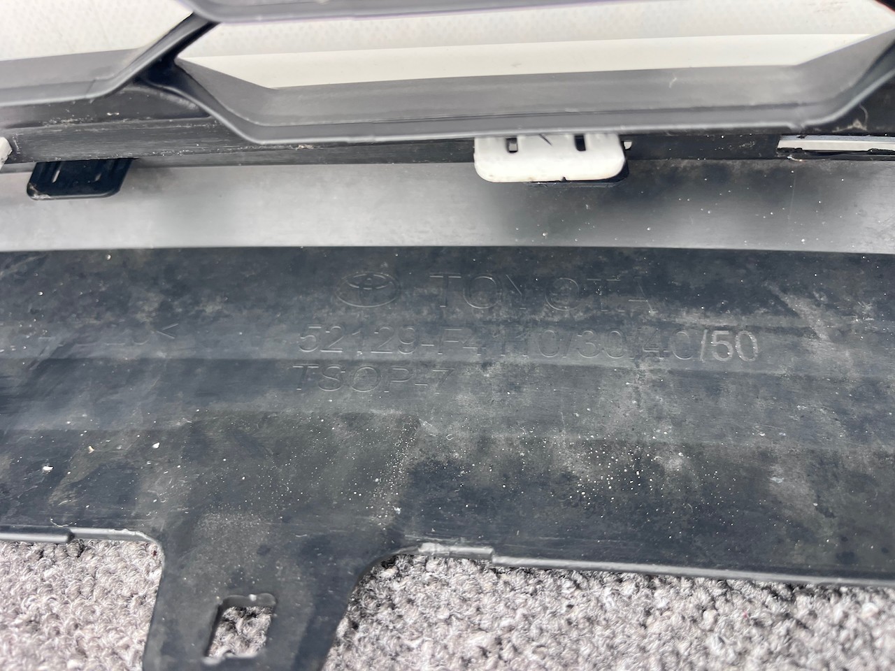 Toyota C-hr Chr Mk1 Lift 2021-2023 Front Bumper 6 Pdc Genuine [t591]