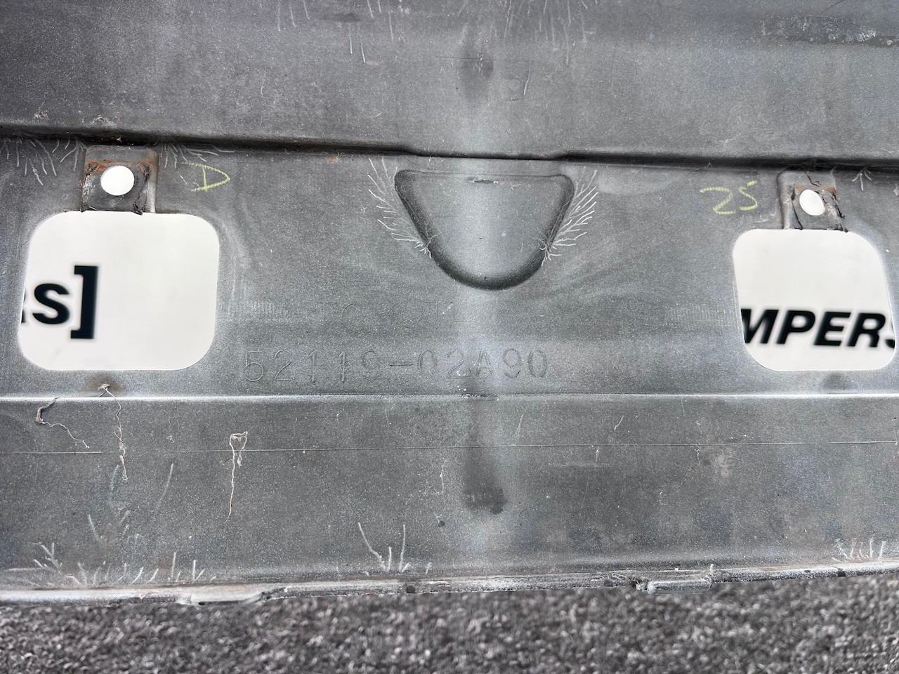 Toyota Auris V-matic Sr Lift Hatchback 2009-2012 Front Bumper Genuine [t546]