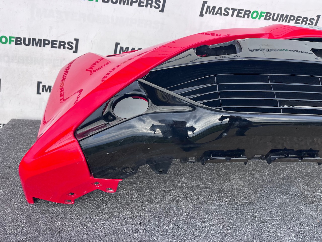 Toyota Aygo X-trend Mk2 Hatchback 2018-2021 Front Bumper Red Genuine [t614]