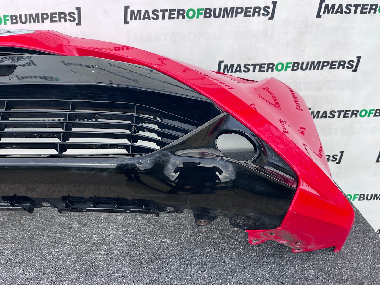 Toyota Aygo X-trend Mk2 Hatchback 2018-2021 Front Bumper Red Genuine [t614]