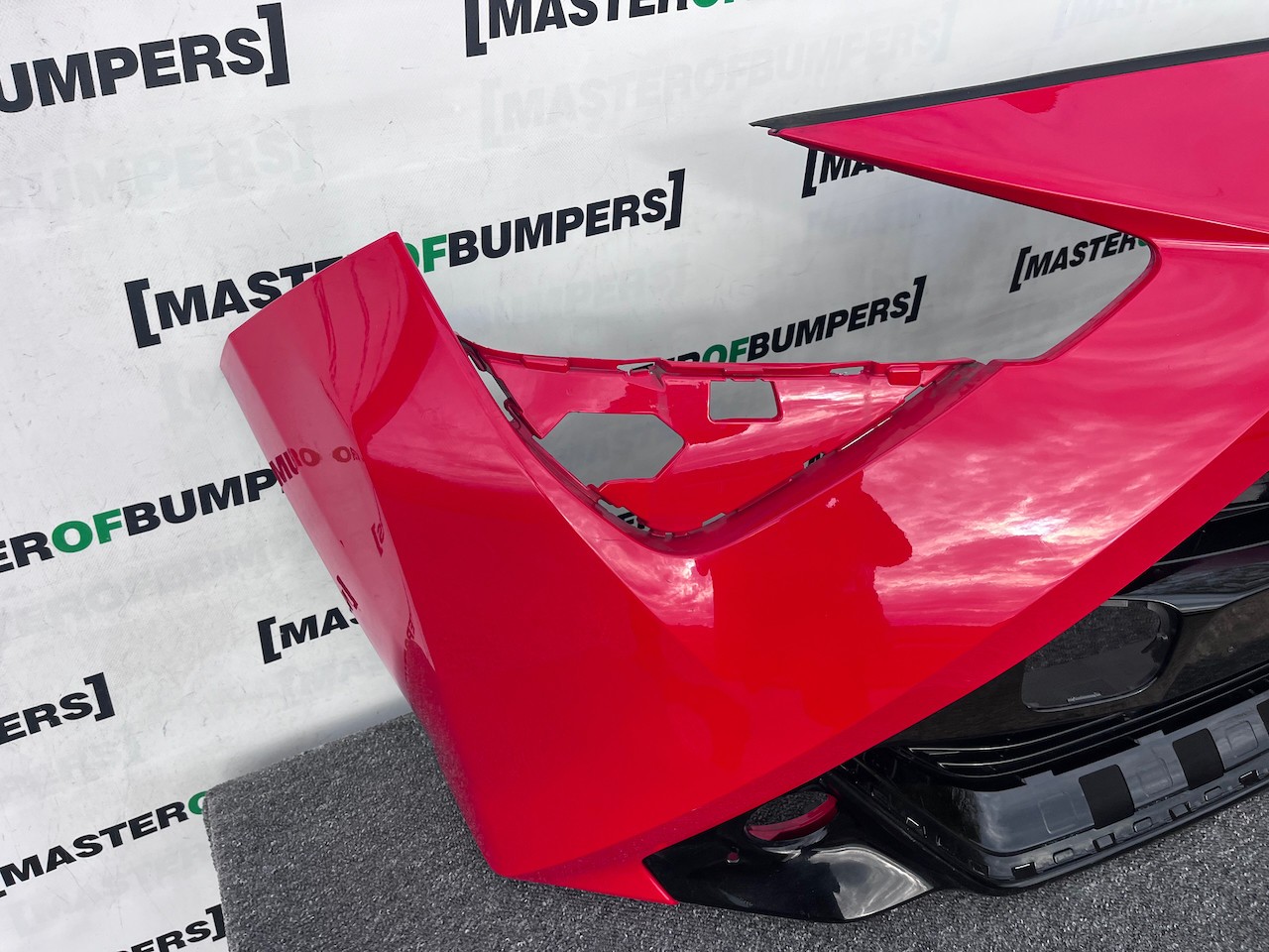 Toyota Aygo X-trend Mk2 Hatchback 2018-2021 Front Bumper Red Genuine [t614]