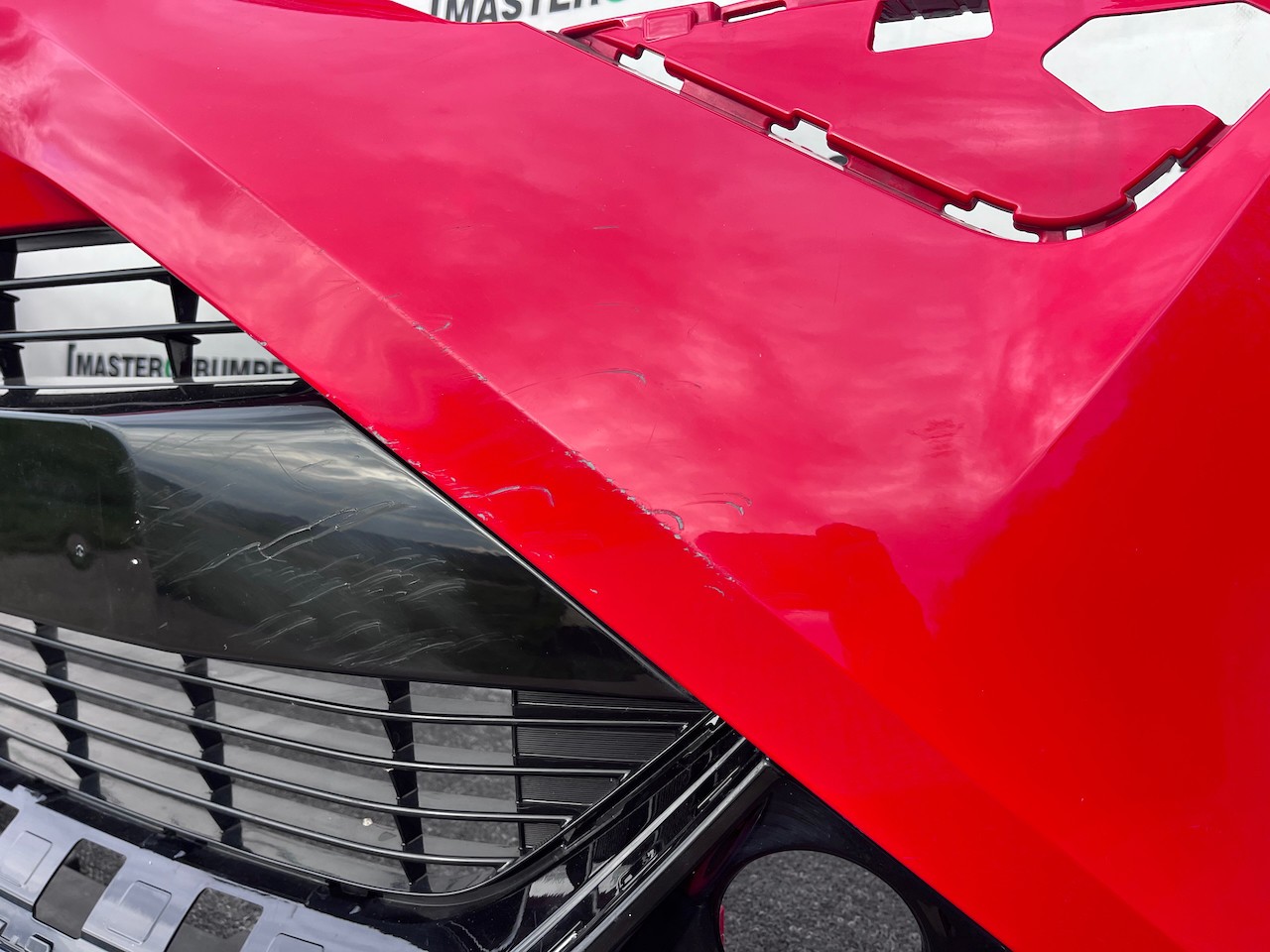 Toyota Aygo X-trend Mk2 Hatchback 2018-2021 Front Bumper Red Genuine [t614]