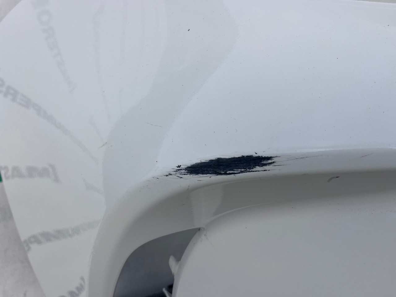 Toyota Yaris Style Xp210 Hatchback 2020-2025 Front Bumper White Genuine [t613]