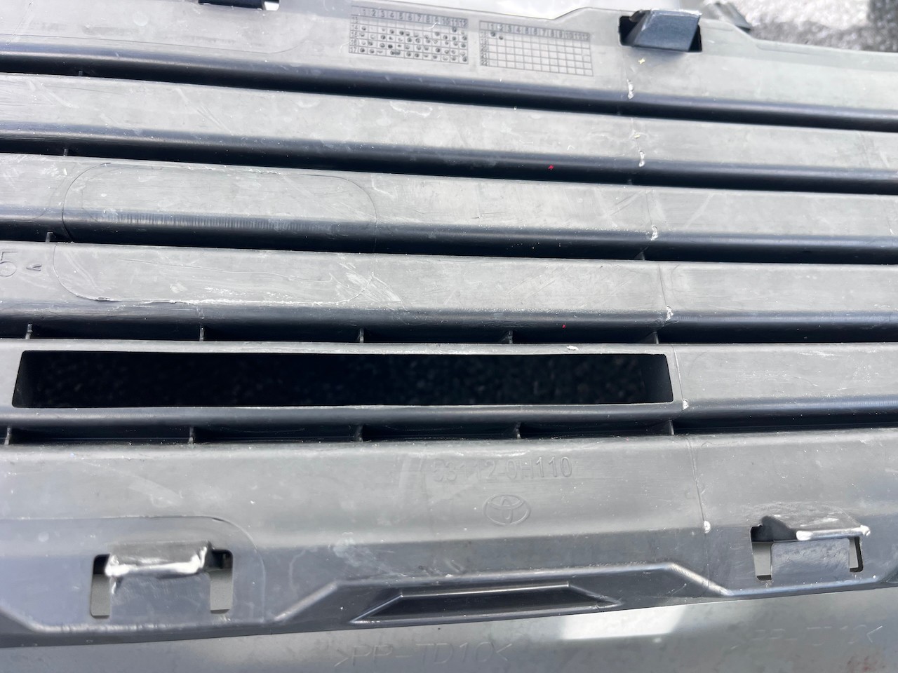 Toyota Aygo Style Trend Hatchback 2014-2017 Front Bumper Genuine [t629]