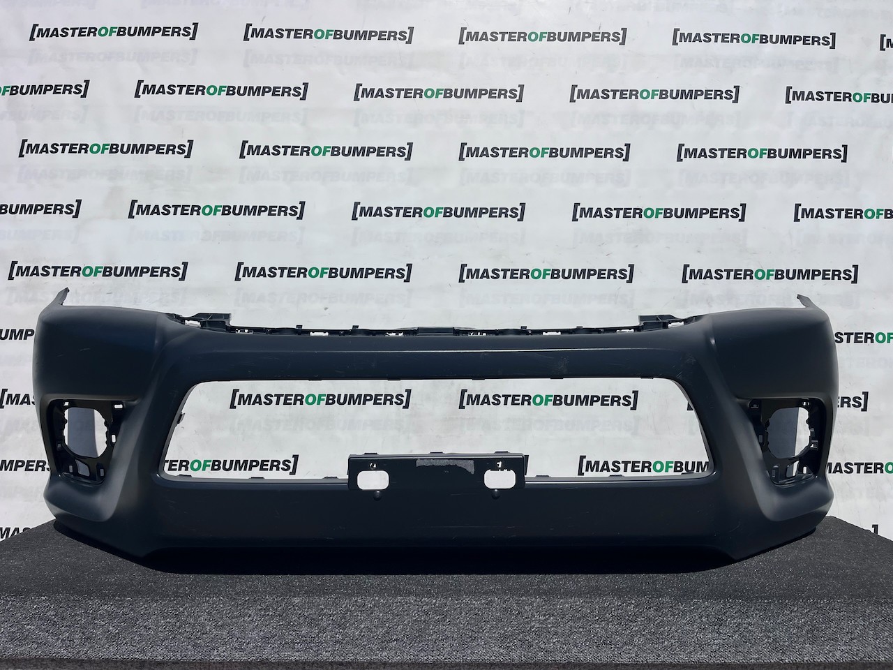 Toyota Hilux Double Cab Pickup Mk8 2016-2020 Front Bumper Texture Genuine [t643]