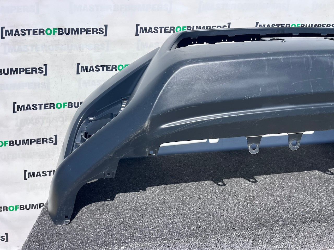 Toyota Hilux Double Cab Pickup Mk8 2016-2020 Front Bumper Texture Genuine [t643]