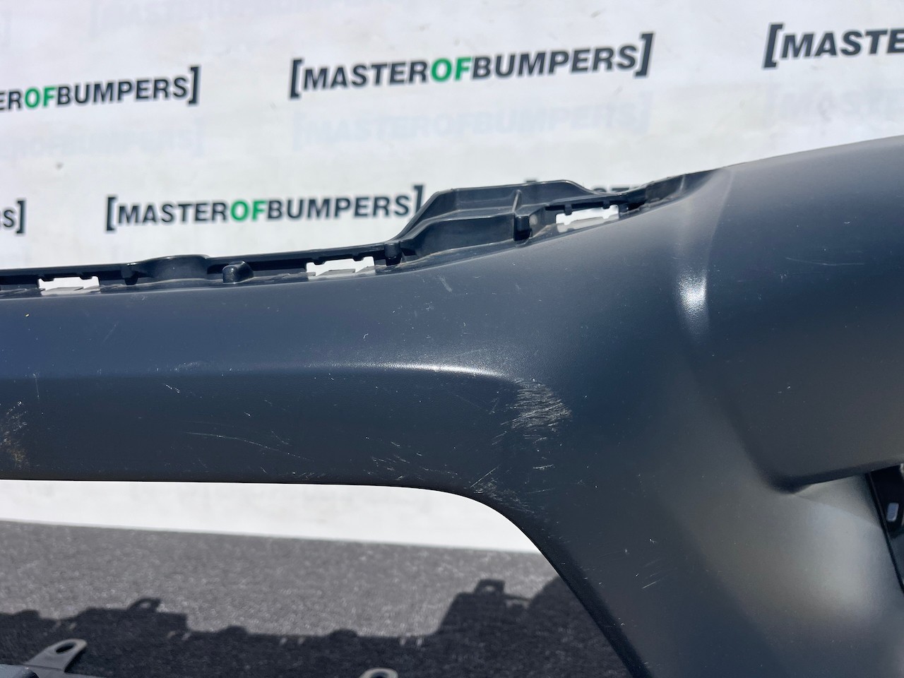 Toyota Hilux Double Cab Pickup Mk8 2016-2020 Front Bumper Texture Genuine [t643]