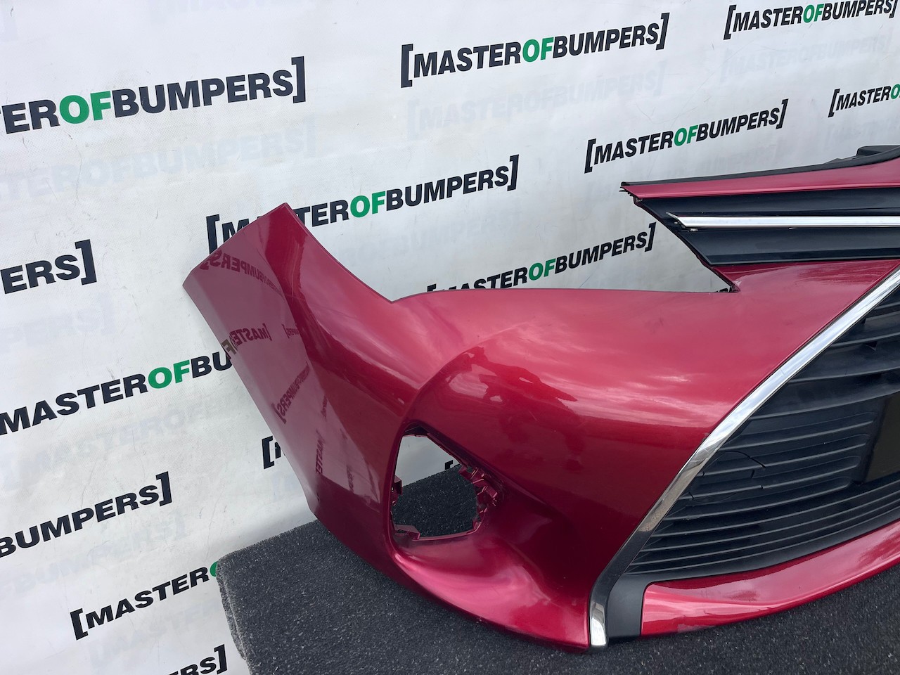 Toyota Yaris Hybrid Mk3 Hatchback 2014-2017 Front Bumper Genuine [t661]