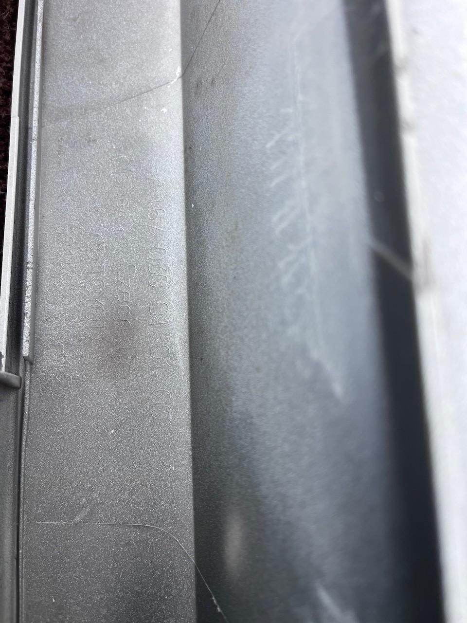 Toyota Aygo X Pure Mk2 2022-2025 Rear Bumper No Pdc Genuine [t688]