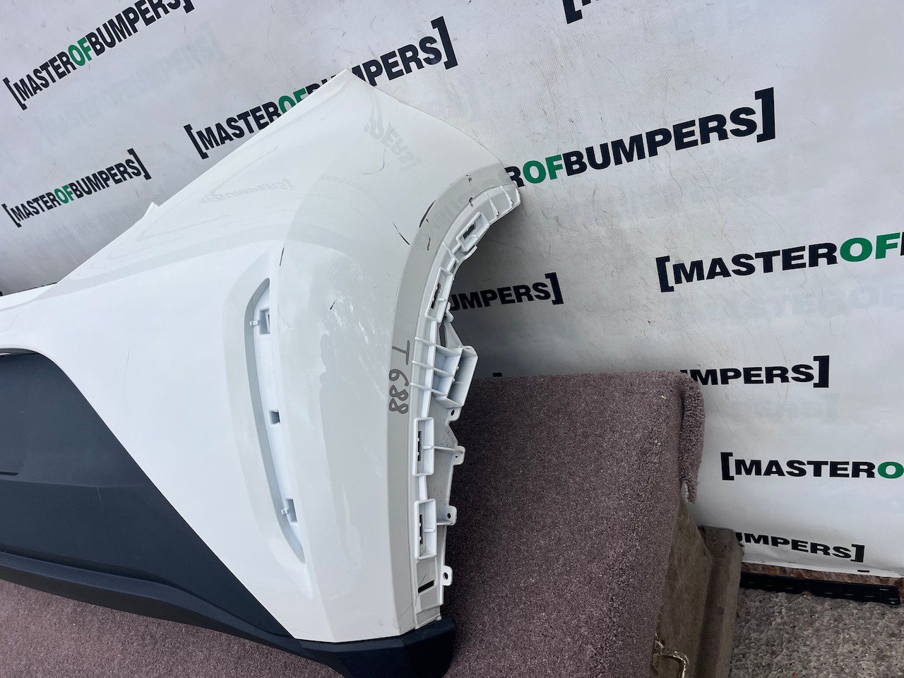 Toyota Aygo X Pure Mk2 2022-2025 Rear Bumper No Pdc Genuine [t688]