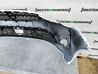 Vauxhall Corsa Turbo F 2019-2022 Front Bumper In White 4 Pdc Genuine [q787]