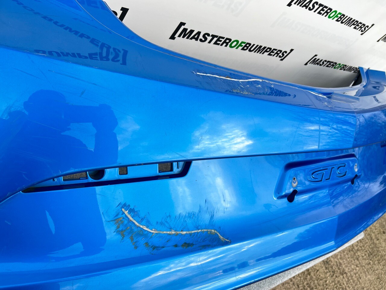 Vauxhall Astra J Gtc Vxr 3 Door 2013-2016 Rear Bumper No Pdc Genuine [q809]