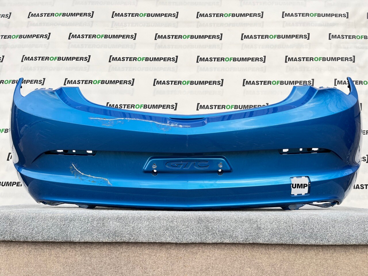 Vauxhall Astra J Gtc Vxr 3 Door 2013-2016 Rear Bumper No Pdc Genuine [q809]