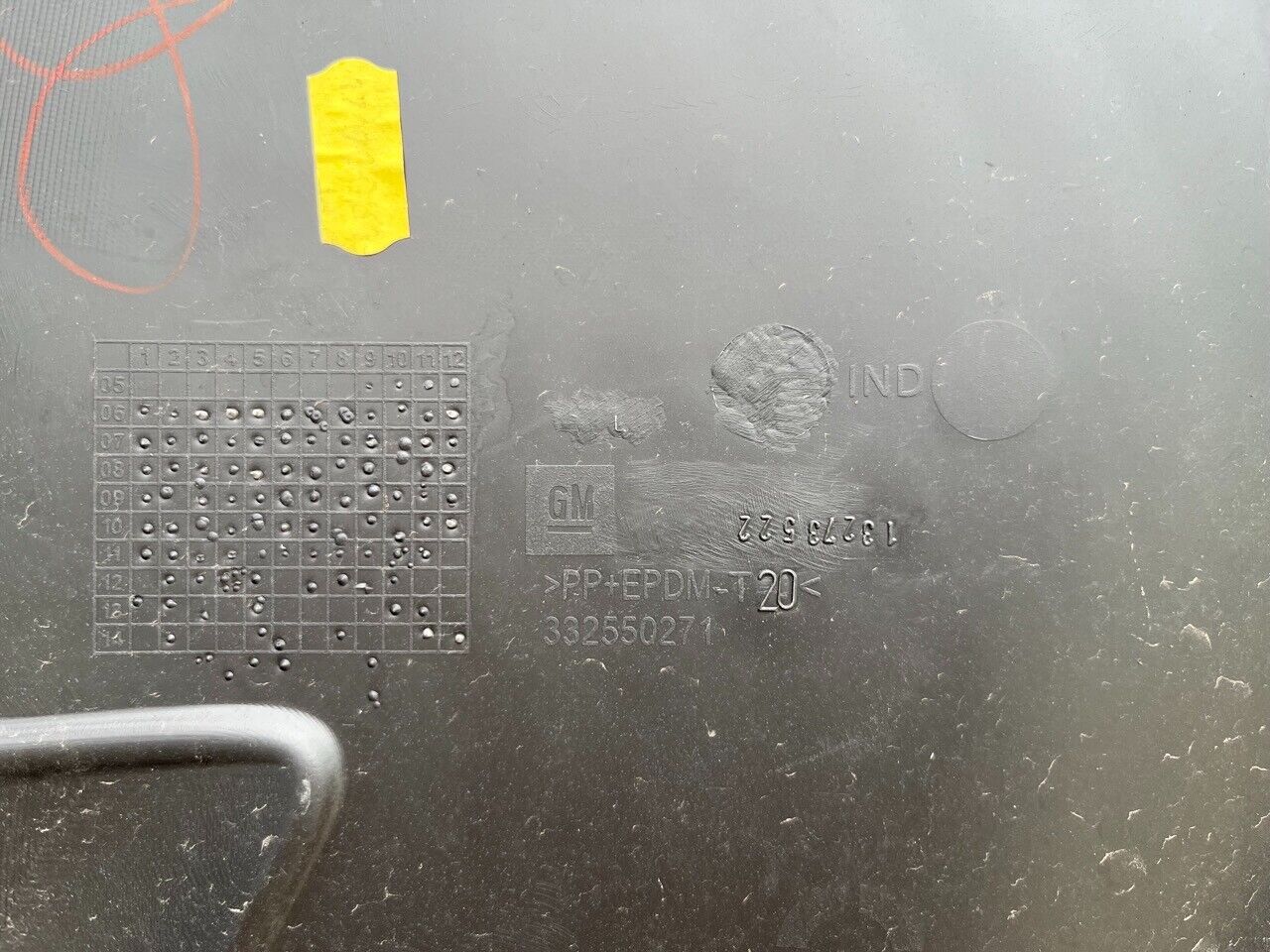 Vauxhall Corsa D Se 2007-2010 Front Bumper Primer Genuine [q115]