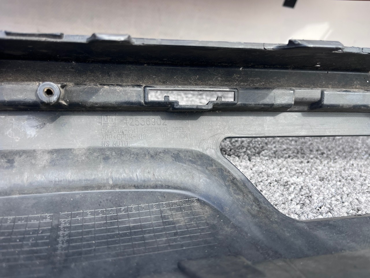 Vauxhall Mokka X Turbo Elite 2017-2020 Front Bumper 4 Pdc Genuine [q303]