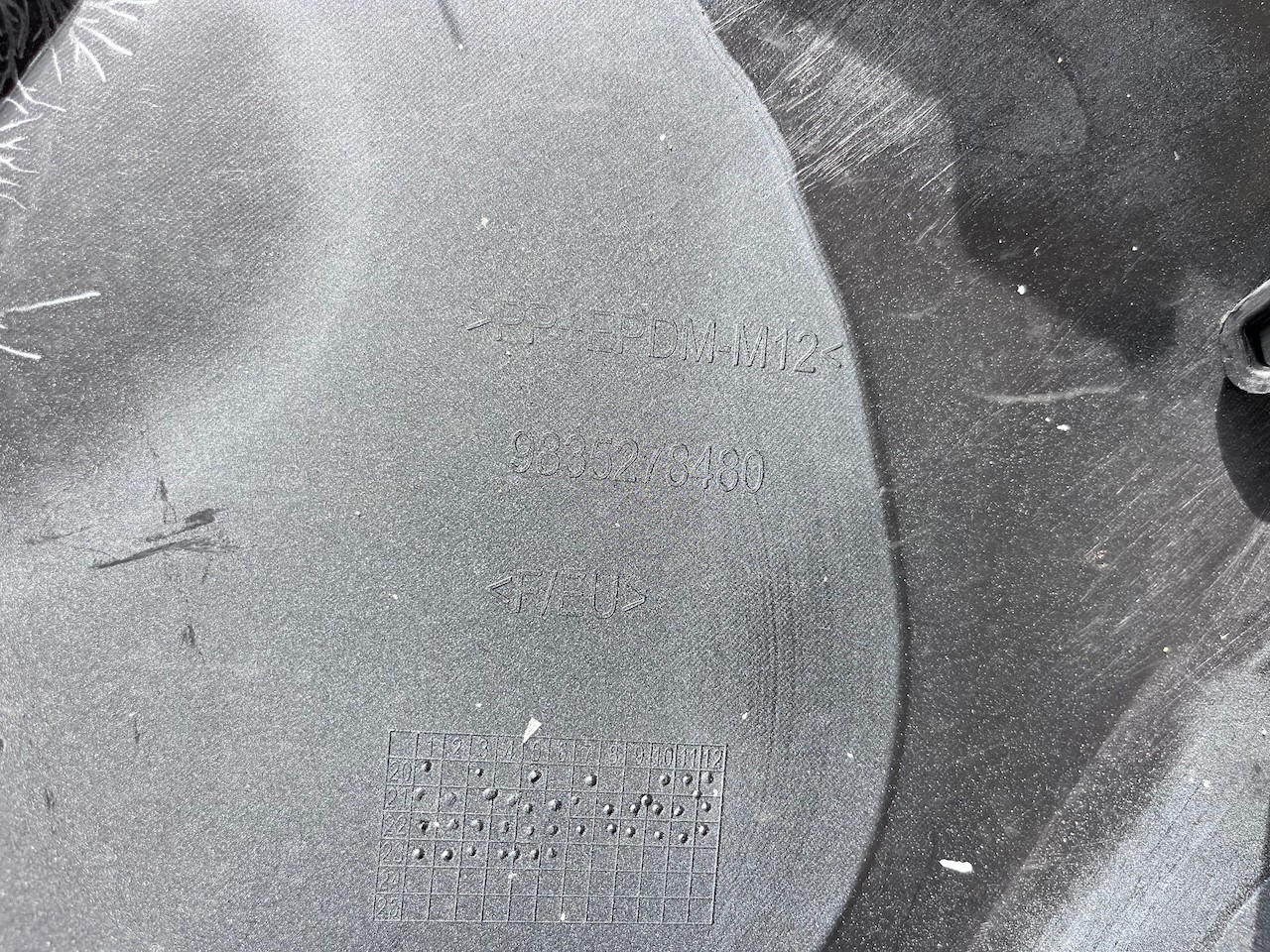 Vauxhall Mokka Elite Sri Turbo 2021-2024 Front Bumper 6 Pdc Genuine [q298]