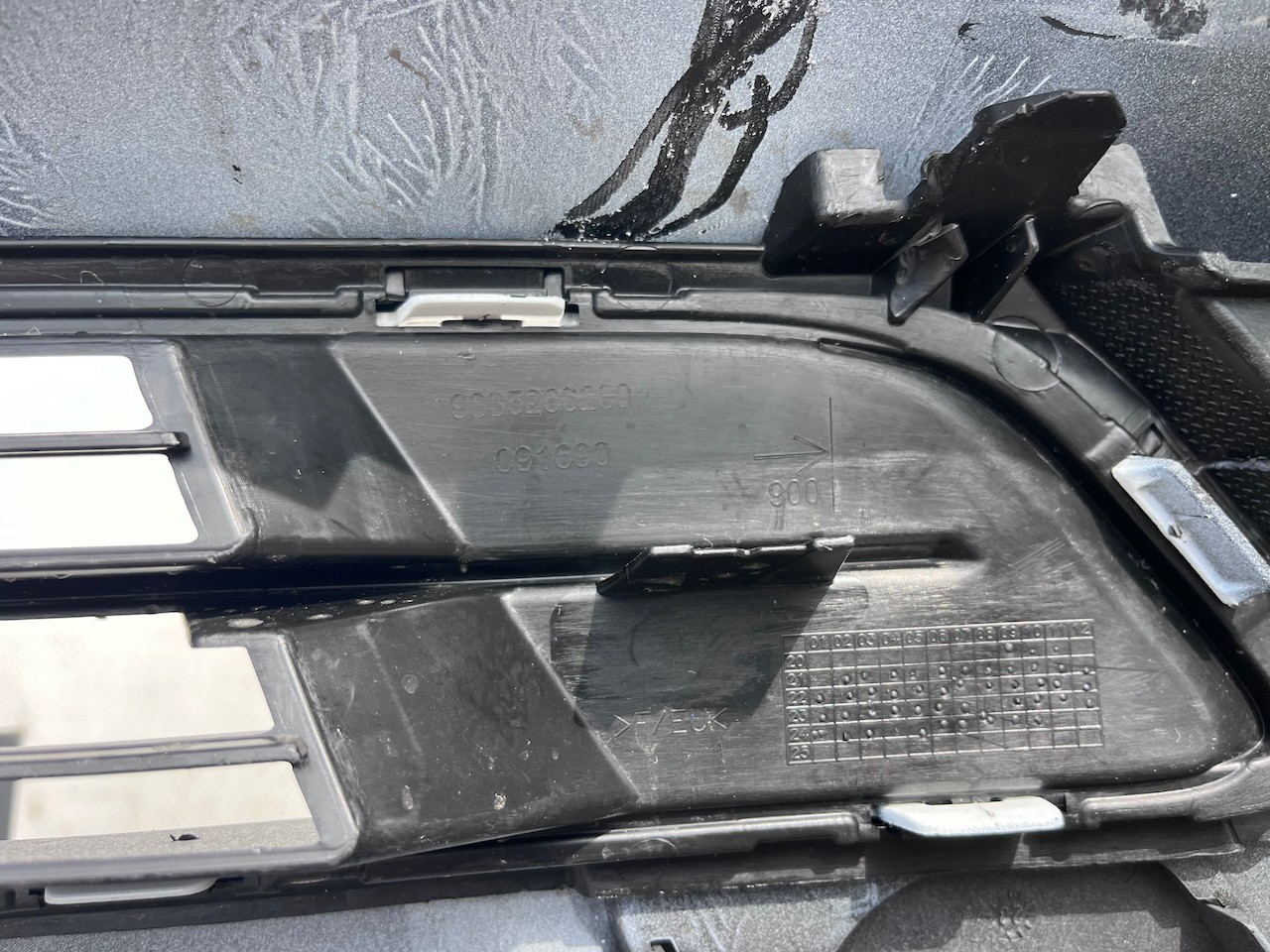 Vauxhall Mokka Elite Sri Turbo 2021-2024 Front Bumper 6 Pdc Genuine [q298]