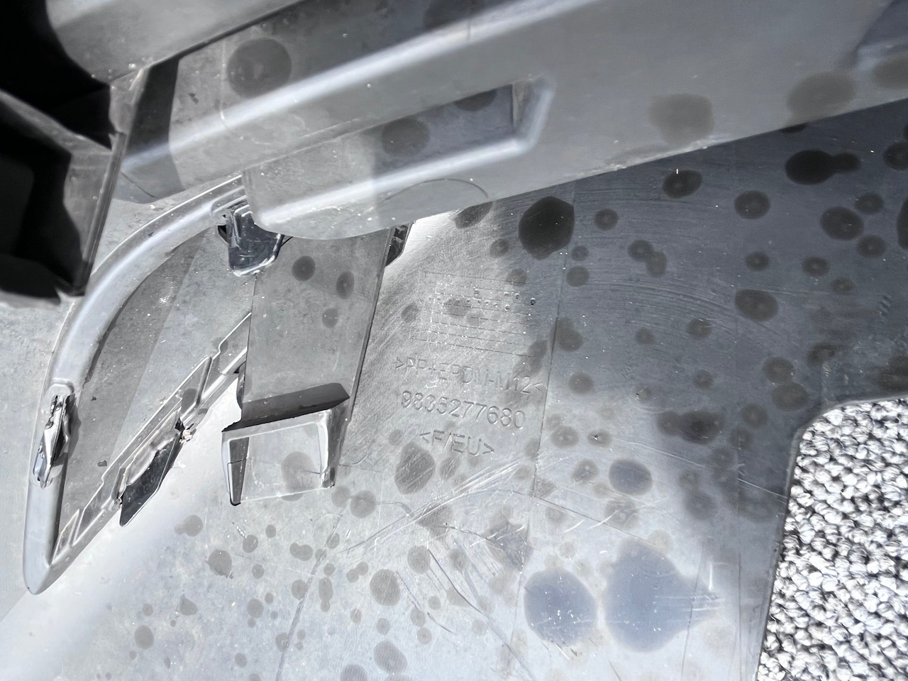 Vauxhall Mokka Elite Sri Turbo 2021-2024 Front Bumper 6 Pdc Genuine [q299]